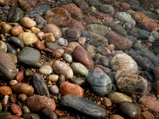Steine am Strand, Caithness, Schottland - CALVENDO Foto-Puzzle - calvendoverlag 29.99