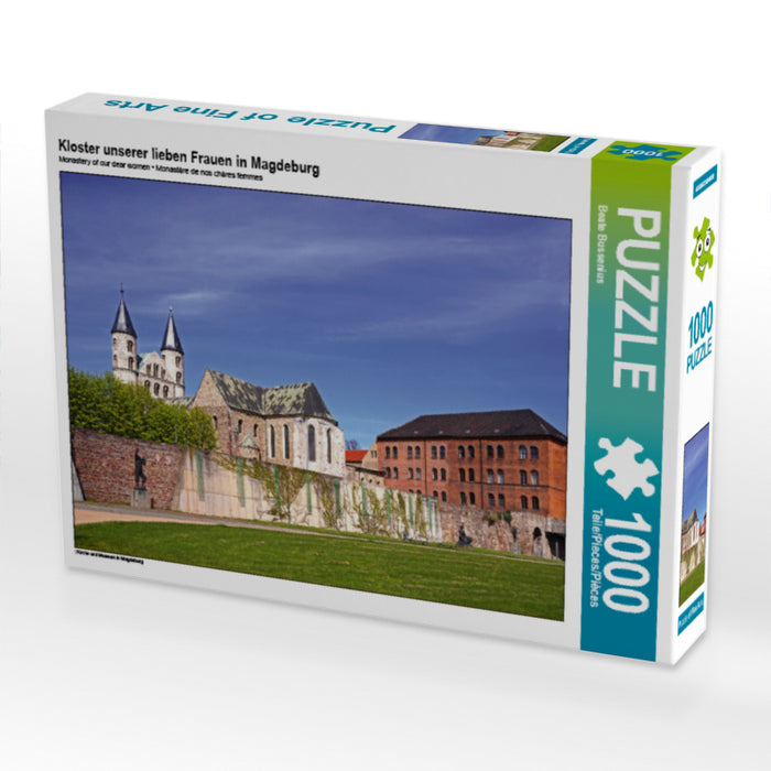 Kloster unserer lieben Frauen in Magdeburg - CALVENDO Foto-Puzzle - calvendoverlag 29.99
