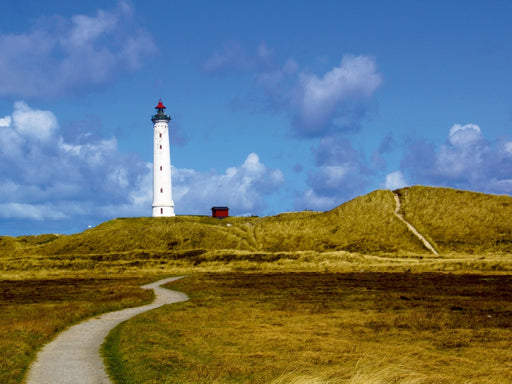 Blick auf den Leuchtturm Lyngvig Fyr - CALVENDO Foto-Puzzle - calvendoverlag 29.99