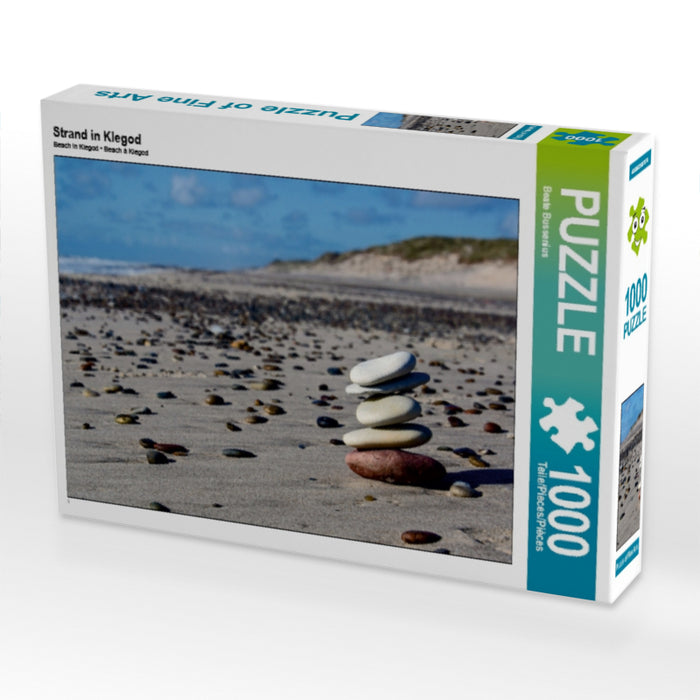 Strand in Klegod - CALVENDO Foto-Puzzle - calvendoverlag 29.99