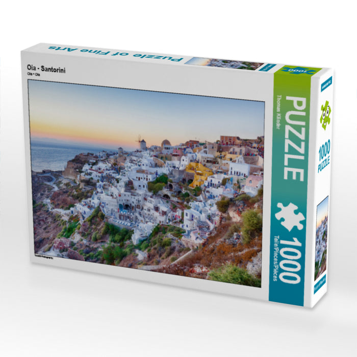 Oia - Santorini - CALVENDO Foto-Puzzle - calvendoverlag 29.99