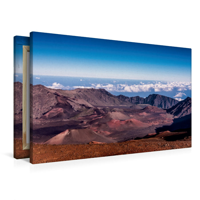Toile textile premium Toile textile premium 90 cm x 60 cm paysage Au sommet de Haleakala