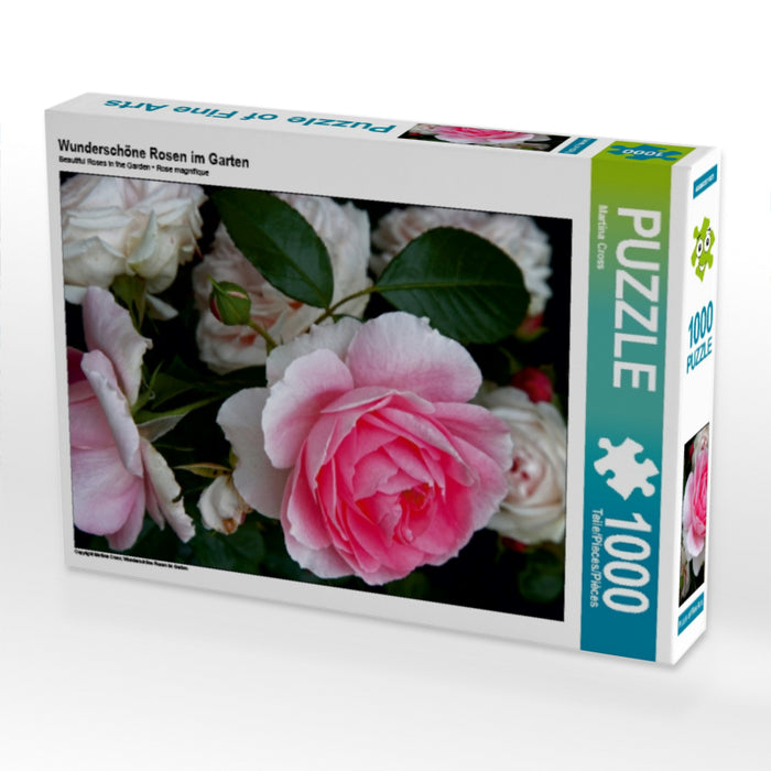 Wunderschöne Rosen im Garten - CALVENDO Foto-Puzzle - calvendoverlag 29.99