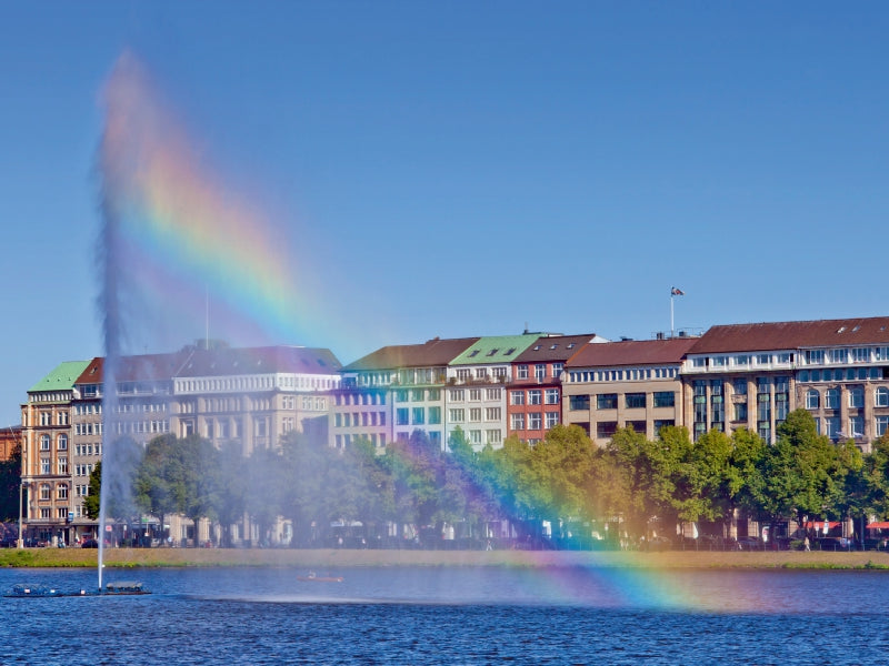 HAMBURG Alsterfontäne - CALVENDO Foto-Puzzle - calvendoverlag 29.99