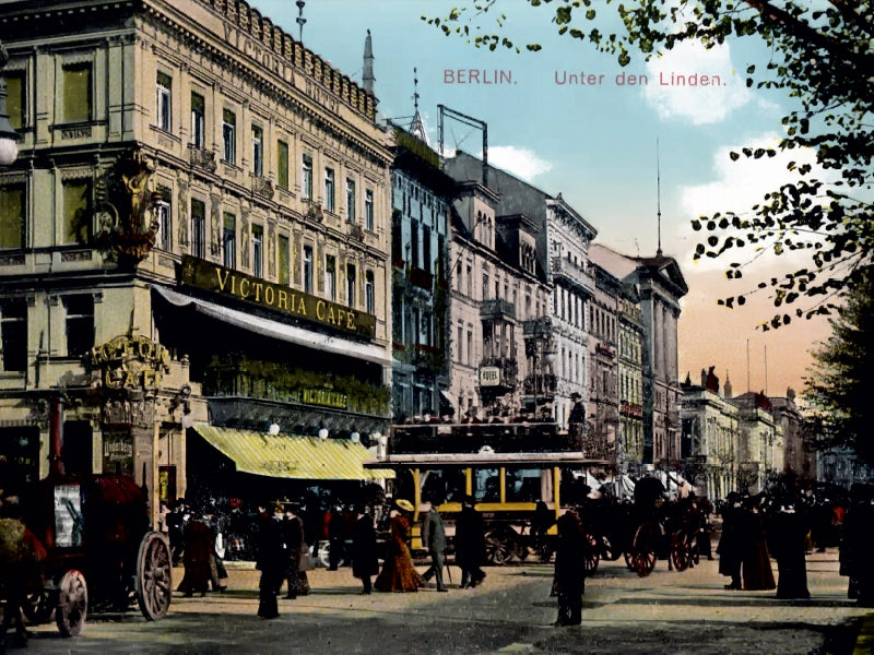 Berlin - Unter den Linden 1918 - CALVENDO Foto-Puzzle - calvendoverlag 29.99