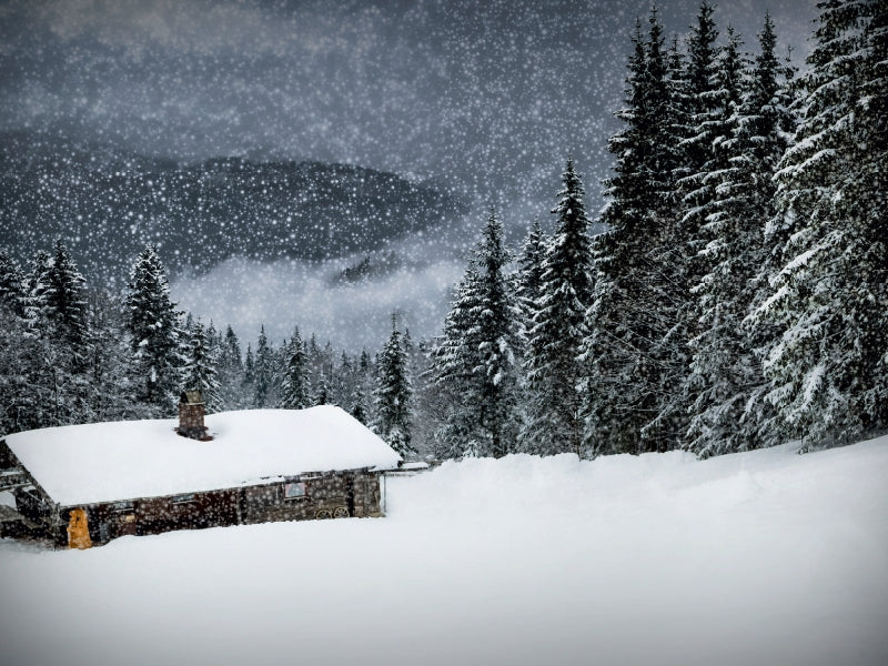 Wintermärchen HEMMERSUPPENALM II (schwarz) - CALVENDO Foto-Puzzle - calvendoverlag 29.99