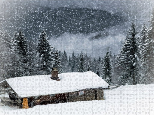 Wintermärchen HEMMERSUPPENALM II (weiß) - CALVENDO Foto-Puzzle - calvendoverlag 29.99