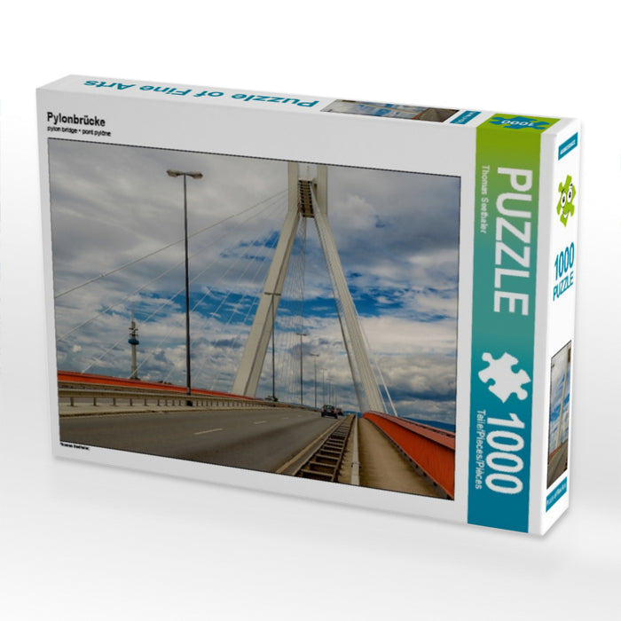 Pylonbrücke - CALVENDO Foto-Puzzle - calvendoverlag 29.99