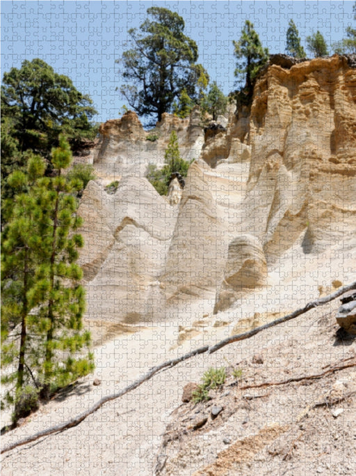 Weiße Felsformation Paisaje Lunar - CALVENDO Foto-Puzzle - calvendoverlag 29.99