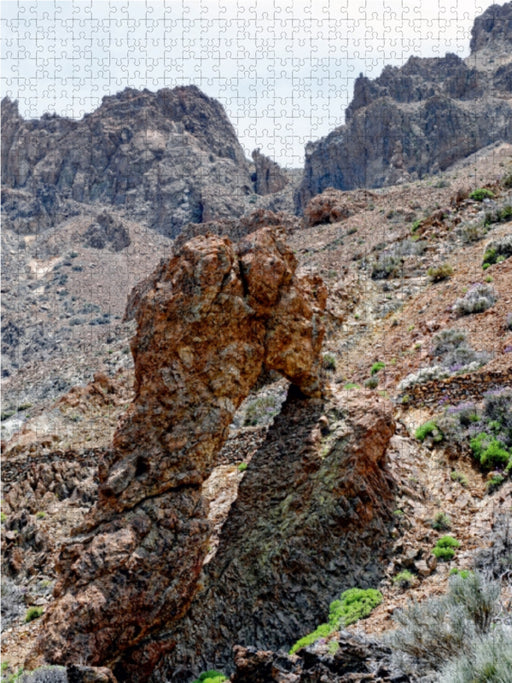 Felsenborgen La Zapatilla de la Reina auf Teneriffa - CALVENDO Foto-Puzzle - calvendoverlag 29.99