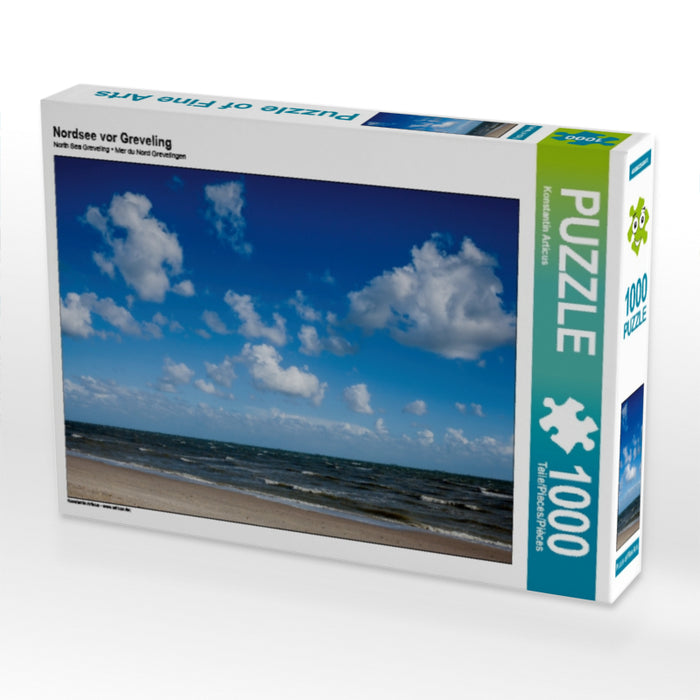 Nordsee vor Greveling - CALVENDO Foto-Puzzle - calvendoverlag 29.99