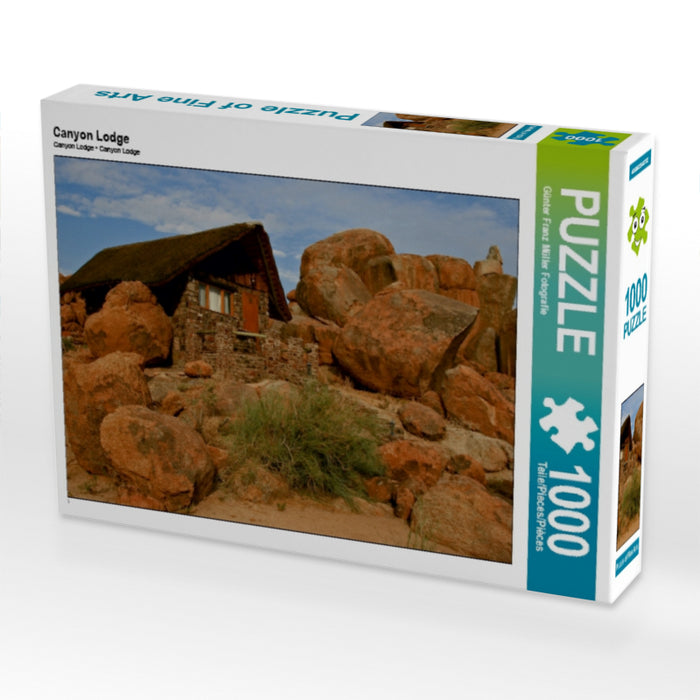 Canyon Lodge - CALVENDO Foto-Puzzle - calvendoverlag 29.99