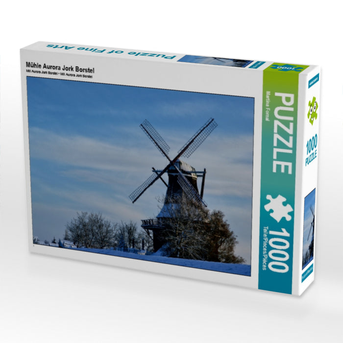 Mühle Aurora Jork Borstel - CALVENDO Foto-Puzzle - calvendoverlag 29.99