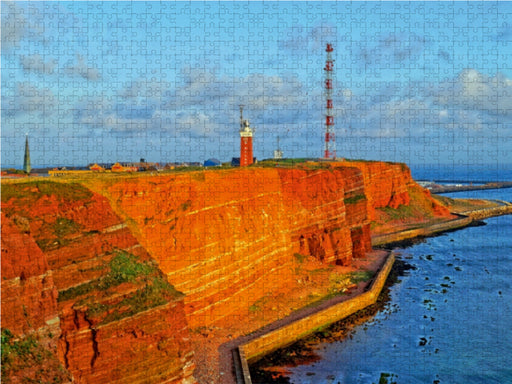 Helgoland im Abendlicht - CALVENDO Foto-Puzzle - calvendoverlag 29.99