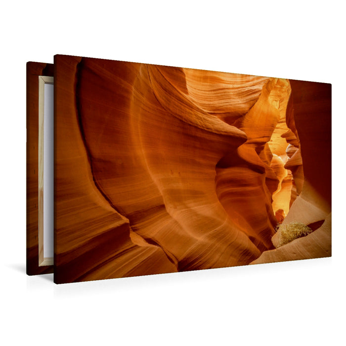 Premium Textil-Leinwand Premium Textil-Leinwand 120 cm x 80 cm quer Antelope Canyon