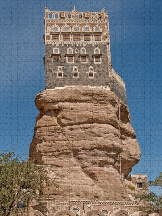 Felsenpalast im Wadi Dahr - CALVENDO Foto-Puzzle - calvendoverlag 29.99