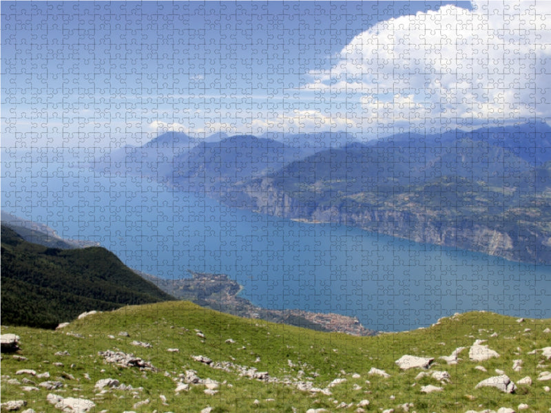 Nördlicher Gardasee - Die Regionen um Limone und Malcesine - CALVENDO Foto-Puzzle - calvendoverlag 29.99