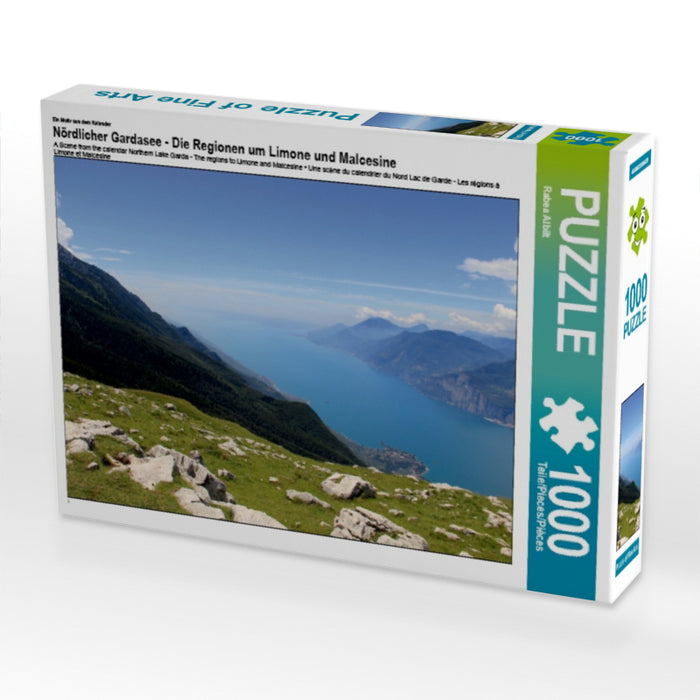 Nördlicher Gardasee - Die Regionen um Limone und Malcesine - CALVENDO Foto-Puzzle - calvendoverlag 29.99