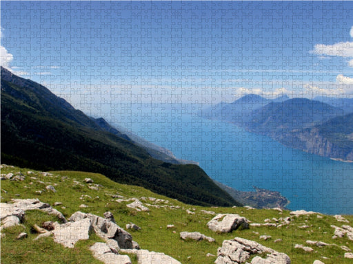 Nördlicher Gardasee - Die Regionen um Limone und Malcesine - CALVENDO Foto-Puzzle - calvendoverlag 29.99