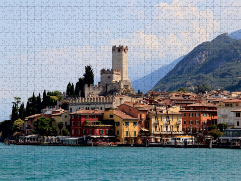 Altstadt von Malcesine - CALVENDO Foto-Puzzle - calvendoverlag 29.99