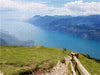 Blick vom Monte Baldo auf den Gardasee - CALVENDO Foto-Puzzle - calvendoverlag 29.99