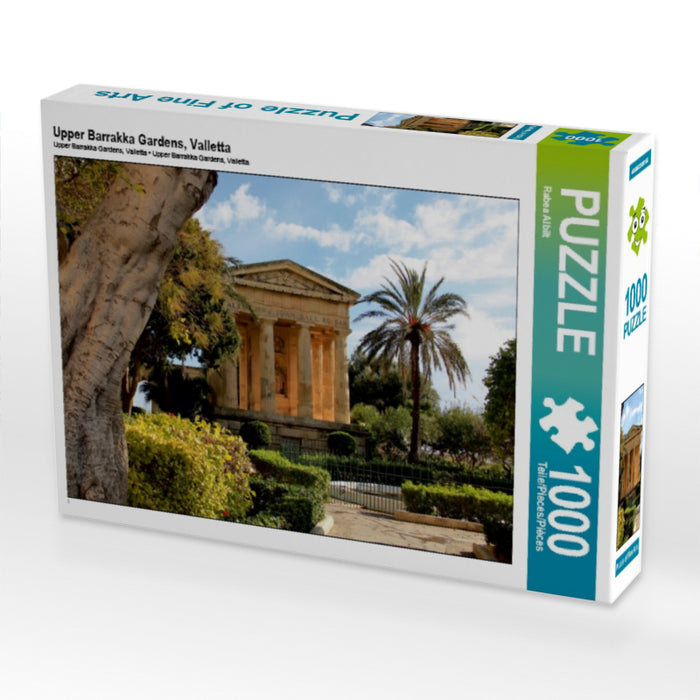 Upper Barrakka Gardens, Valletta - CALVENDO Foto-Puzzle - calvendoverlag 29.99