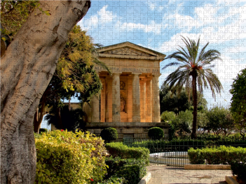 Upper Barrakka Gardens, Valletta - CALVENDO Foto-Puzzle - calvendoverlag 29.99