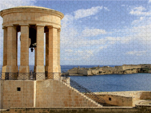 Siege Bell War Memorial, Valletta - CALVENDO Foto-Puzzle - calvendoverlag 29.99