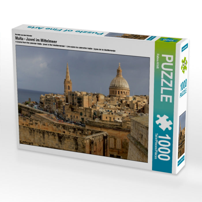 Malta - Juwel im Mittelmeer - CALVENDO Foto-Puzzle - calvendoverlag 29.99