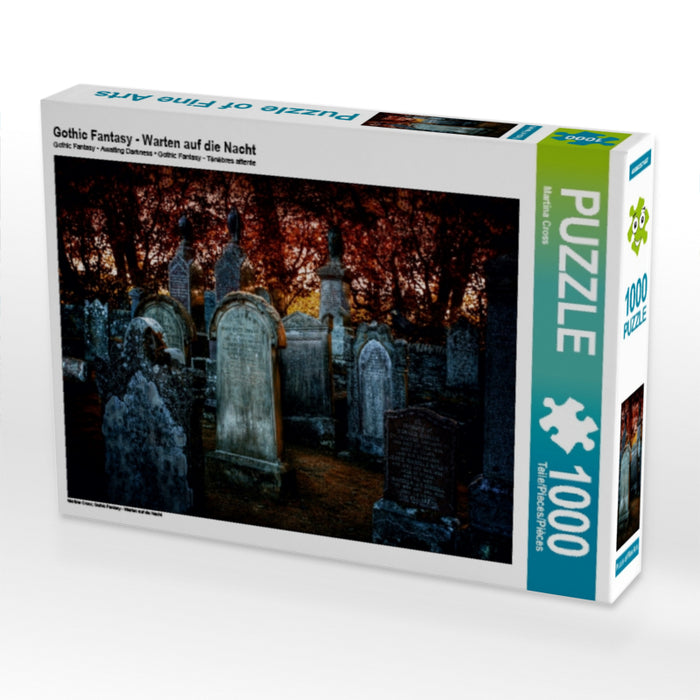 Gothic Fantasy - Warten auf die Nacht - CALVENDO Foto-Puzzle - calvendoverlag 29.99