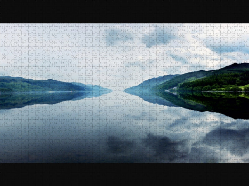 Panorama, Loch Ness, Schottland - CALVENDO Foto-Puzzle - calvendoverlag 29.99
