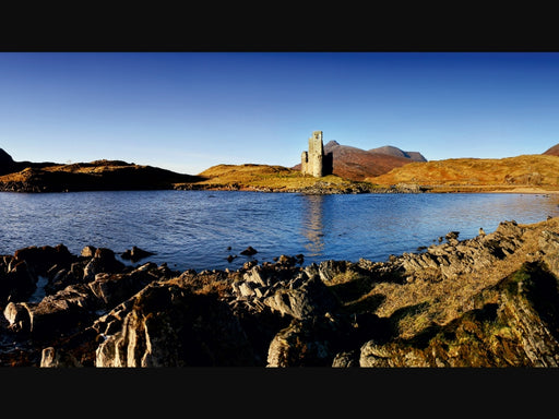 Panorama, Ardvreck Castle, Schottland - CALVENDO Foto-Puzzle - calvendoverlag 29.99