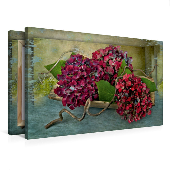 Premium Textil-Leinwand Premium Textil-Leinwand 75 cm x 50 cm quer Ein Motiv aus dem Kalender Floral