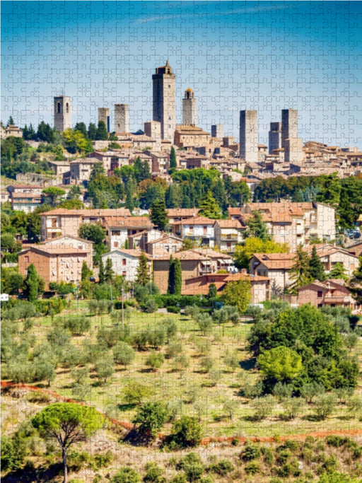 San Gimignano - CALVENDO Foto-Puzzle - calvendoverlag 34.99