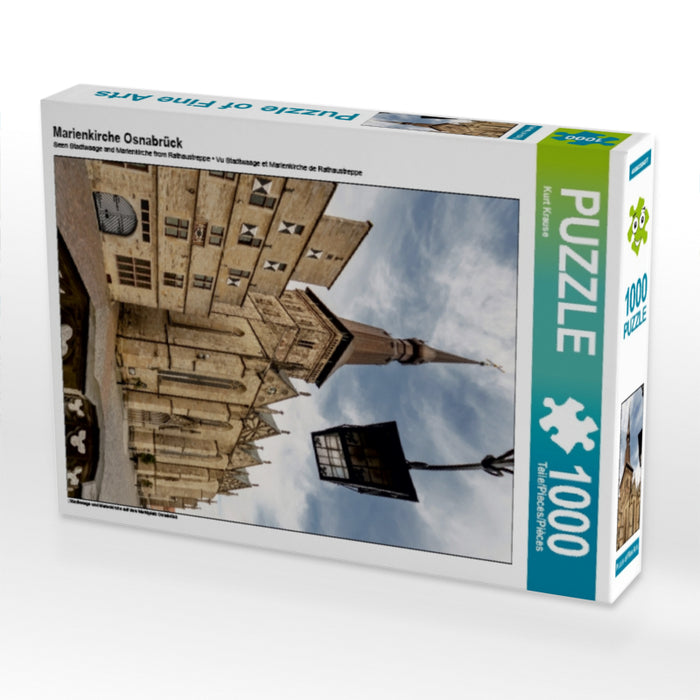 Marienkirche Osnabrück - CALVENDO Foto-Puzzle - calvendoverlag 29.99