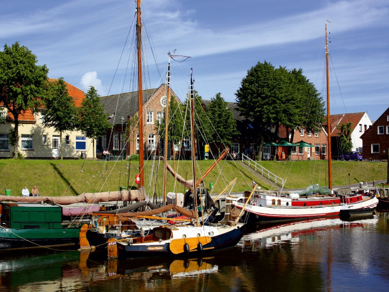 Fischerhafen Carolinensiel, Ostfriesland - CALVENDO Foto-Puzzle - calvendoverlag 29.99