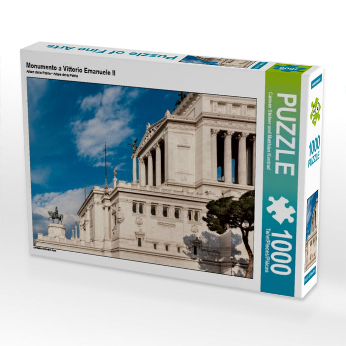 Monumento a Vittorio Emanuele II - CALVENDO Foto-Puzzle - calvendoverlag 29.99