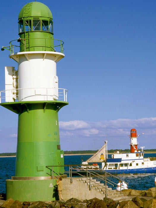 Leuchtturm Warnemünde - CALVENDO Foto-Puzzle - calvendoverlag 29.99