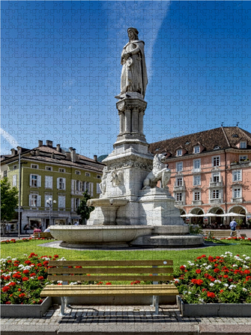 BOZEN Walther-von-der-Vogelweide-Platz - CALVENDO Foto-Puzzle - calvendoverlag 29.99