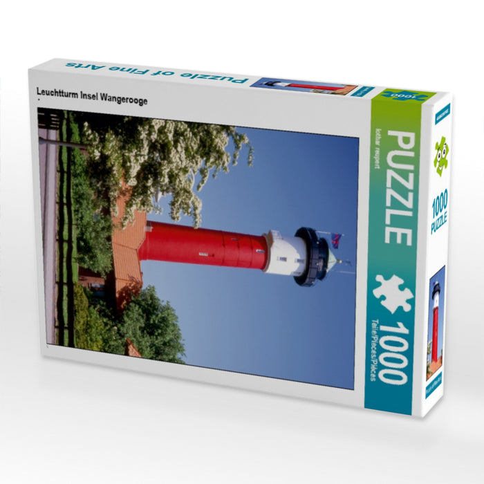 Leuchtturm Insel Wangerooge - CALVENDO Foto-Puzzle - calvendoverlag 29.99