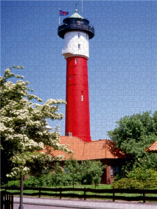 Leuchtturm Insel Wangerooge - CALVENDO Foto-Puzzle - calvendoverlag 29.99