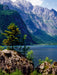 Obersee, umgeben von hohen Bergen - CALVENDO Foto-Puzzle - calvendoverlag 29.99