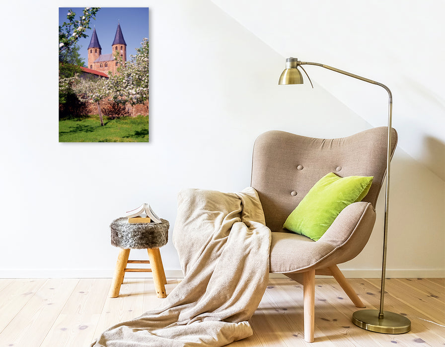 Premium Textil-Leinwand Premium Textil-Leinwand 50 cm x 75 cm hoch Kloster Drübeck