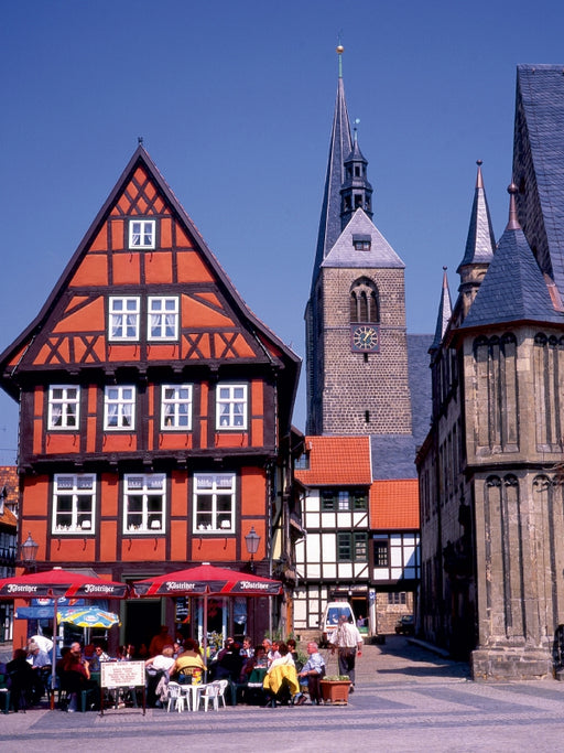 Marktplatz Quedlinburg - CALVENDO Foto-Puzzle - calvendoverlag 29.99