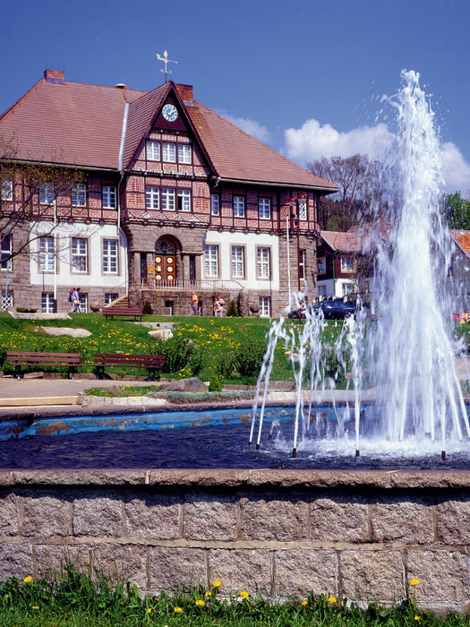 Rathaus Schierke am Brocken - CALVENDO Foto-Puzzle - calvendoverlag 29.99