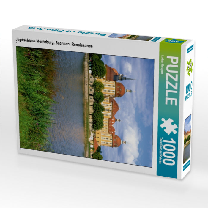 Jagdschloss Moritzburg, Sachsen, Renaissance - CALVENDO Foto-Puzzle - calvendoverlag 29.99