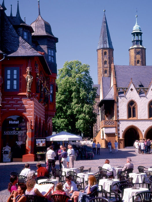 Markplatz Goslar mit Rathaus und Kaiser Worth - CALVENDO Foto-Puzzle - calvendoverlag 29.99