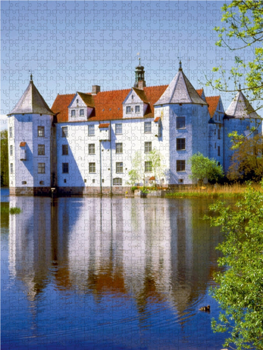 Schloss Glücksburg, Schleswig-Holstein - CALVENDO Foto-Puzzle - calvendoverlag 29.99