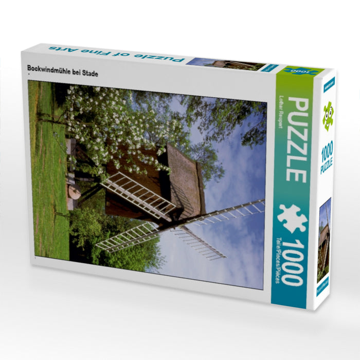 Bockwindmühle bei Stade - CALVENDO Foto-Puzzle - calvendoverlag 29.99