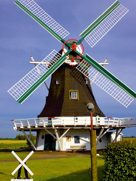 Galeriewindmühle in Ostfriesland - CALVENDO Foto-Puzzle - calvendoverlag 29.99